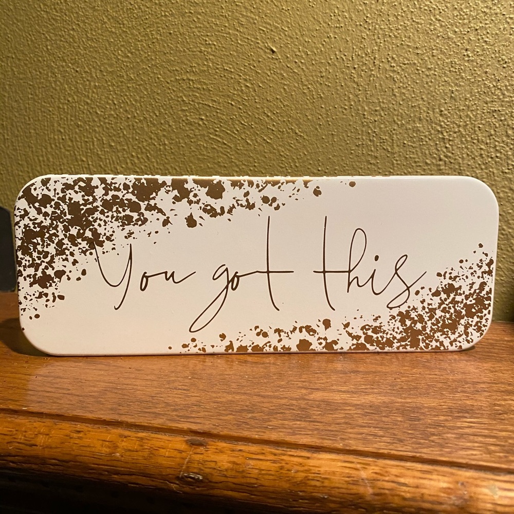 You Got This Metal Sign